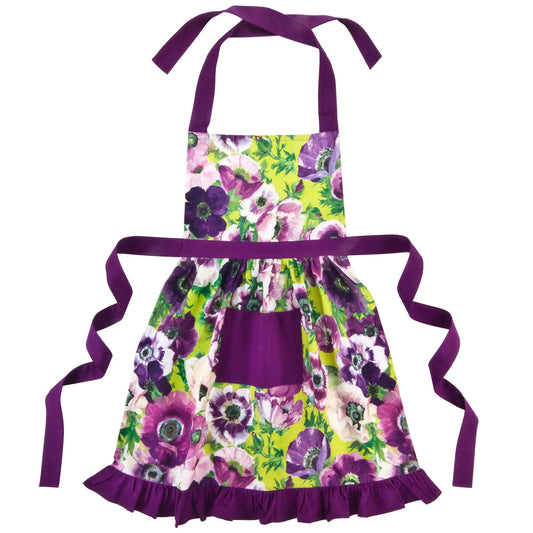 Betty Vintage Apron - purple